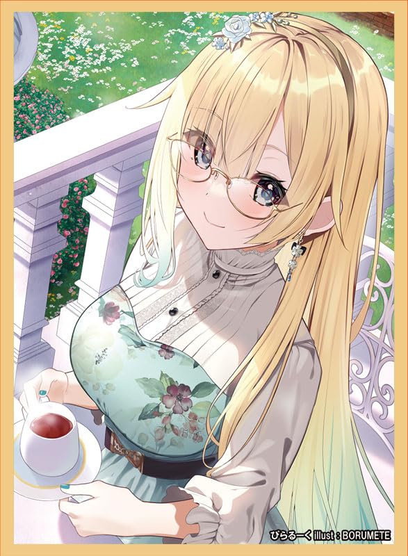 Amazon.co.jp: スリーブ ぶいすぽっ！ 藍沢エマ 眼鏡Ver. 【サークル